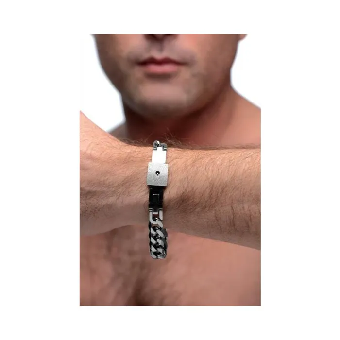 Fairvillacom Vibrators Chained Locking Bracelet and Key Necklace