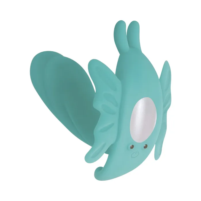 Fairvillacom Vibrators Evolved The Butterfly Effect Rechargeable Dual Stim Teal