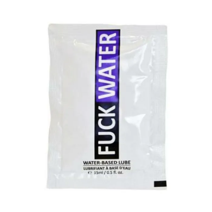 Fairvillacom Vibrators Fck Water Water Based Lubriicant Pillow Packs 5oz
