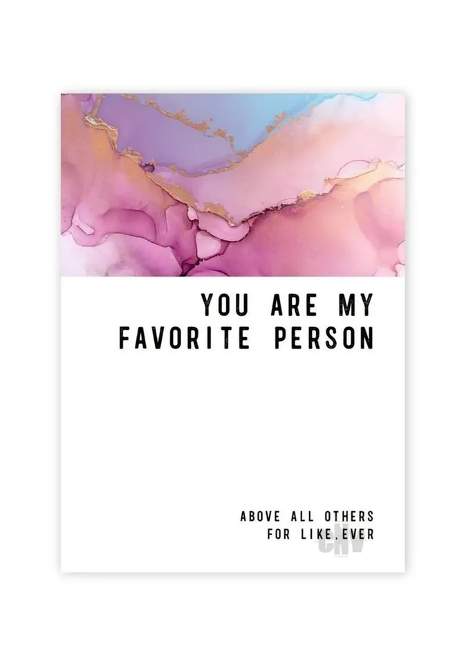 Fairvillacom Vibrators Favorite Person Greeting Card
