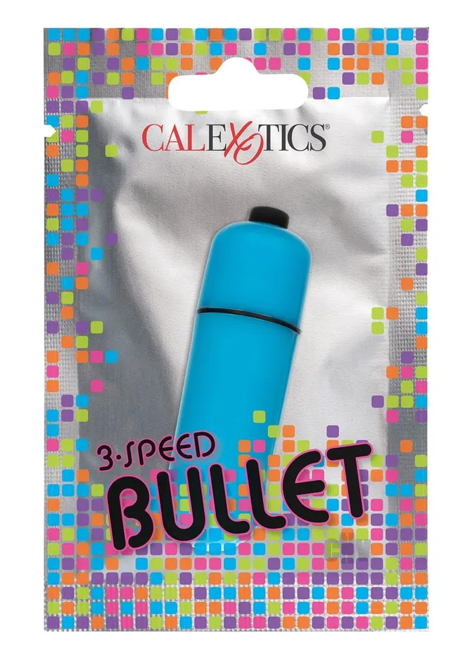 Fairvillacom Vibrators Foil Pack 3Speed Bullet Blue