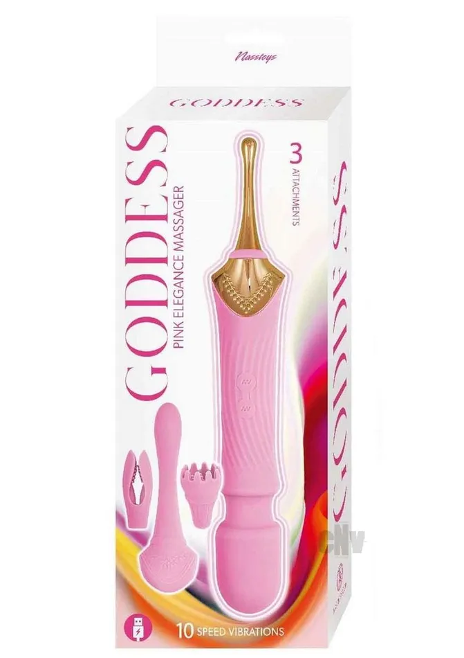 Fairvillacom Vibrators Goddess Pink Elegance Massager