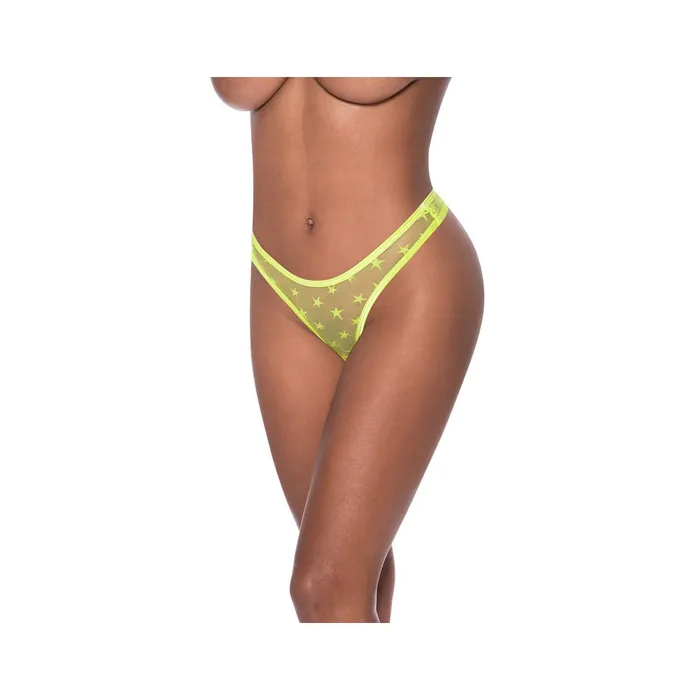Fairvillacom Vibrators High Leg High Waist Micro Tanga Lime SM