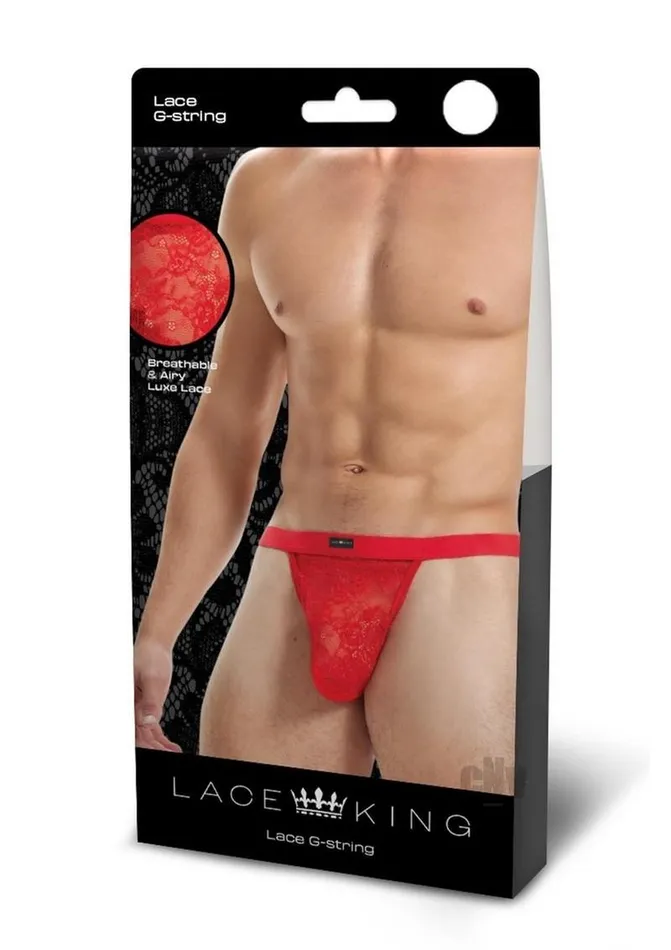 Fairvillacom Vibrators Lace King Lace Gstring Lxl Red