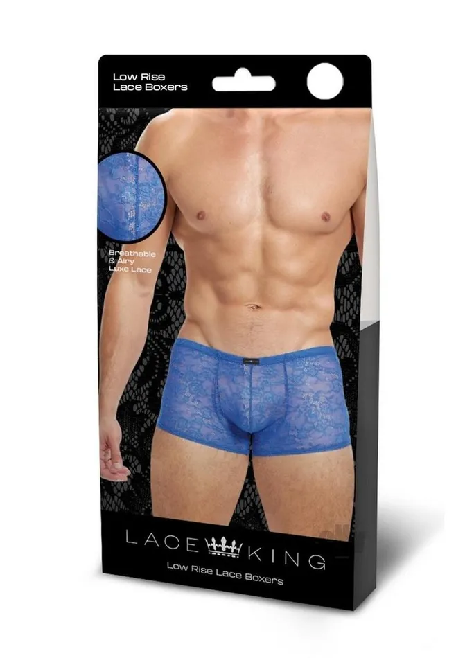 Fairvillacom Vibrators Lace King Lace Trunks Sm Blu