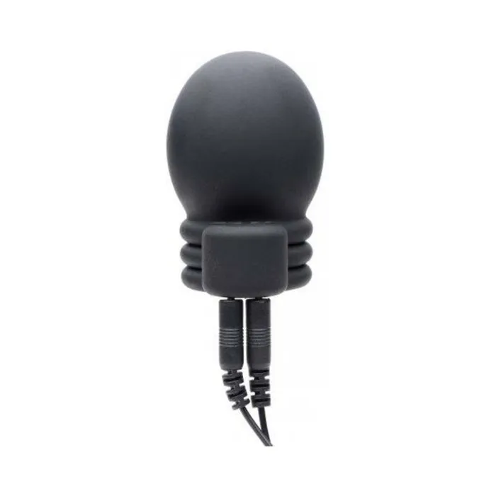 Fairvillacom Vibrators Lightning Hood EStim Penis Head Teaser Black