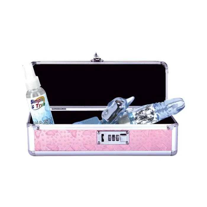 Fairvillacom Vibrators Lockable Vibe Case Pink