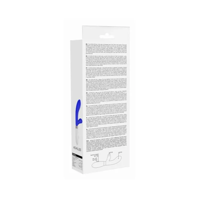 Fairvillacom Vibrators Luna Neon Achilles Ultrasoft Silicone Blue