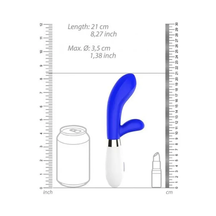 Fairvillacom Vibrators Luna Neon Achilles Ultrasoft Silicone Blue