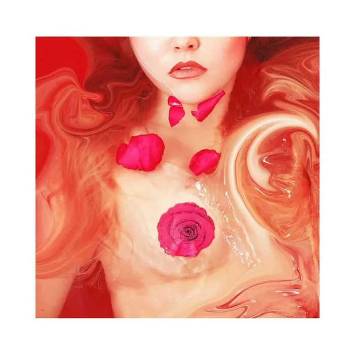 Fairvillacom Vibrators Neva Nude Pasties Enchanted Red Rose Glitter Velvet