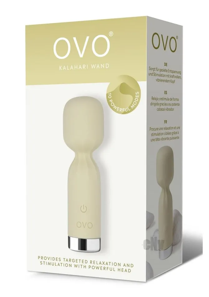 Fairvillacom Vibrators Ovo Earth Kalahari Vibe Yellow