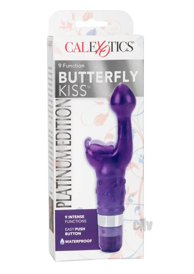 Fairvillacom Vibrators Platinum Edition Butterfly Kiss Purple