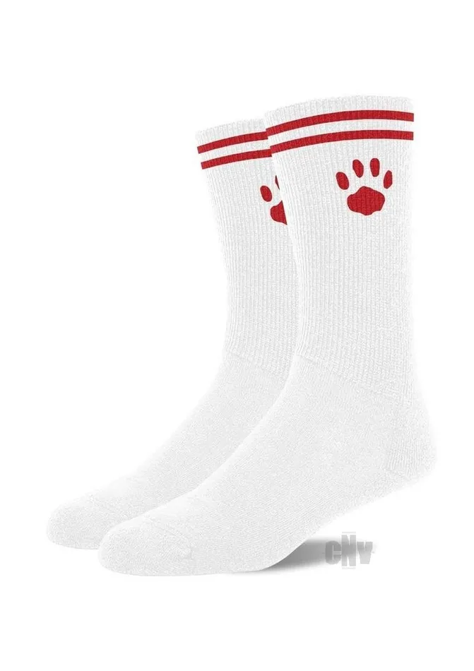 Fairvillacom Vibrators Prowler Red Crew Socks Whtred
