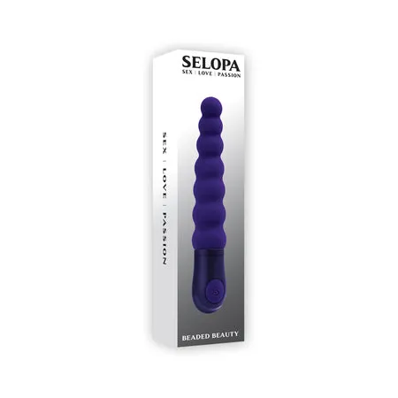 Fairvillacom Vibrators Selopa Beaded Beauty Vibrating Vibrator Battery Silicone Purple Fairvillacom Vibrators Selopa Beaded Beauty Vibrating Vibrator Battery Silicone Purple