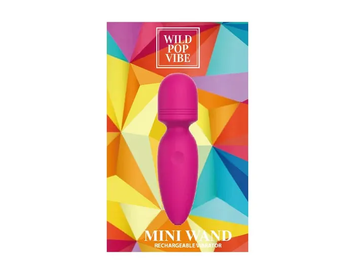 Fairvillacom Vibrators WILD POP VIBE MINI WAND PINK