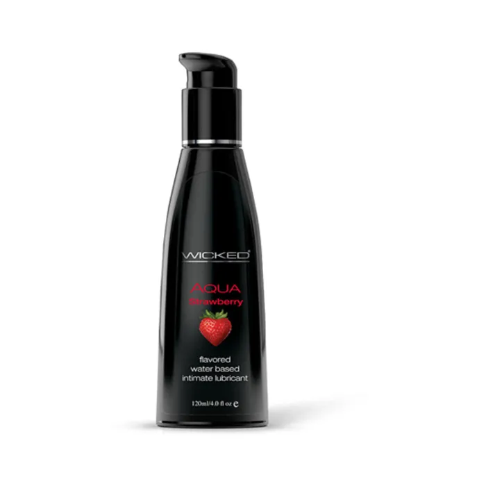 Fairvillacom Wicked Aqua Lubricant Strawberry 4 fluid ounces Lubricants
