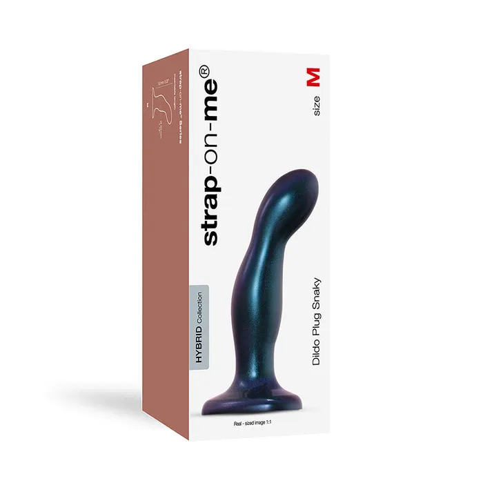 Female Sex Toys Fairvillacom StrapOnMe Dildo Plug Snaky Blue M