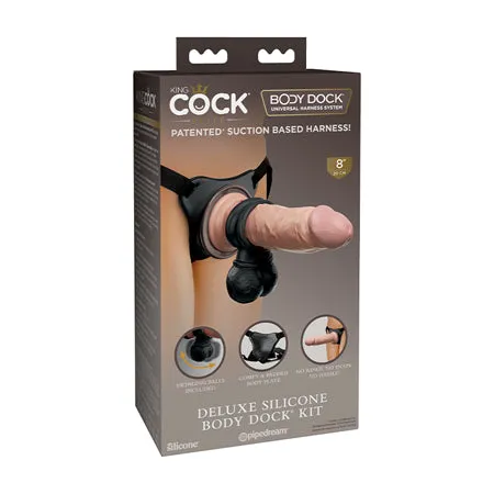 Female Sex Toys King Cock Elite Deluxe Silicone Body Dock Kit Fairvillacom Female Sex Toys King Cock Elite Deluxe Silicone Body Dock Kit Fairvillacom