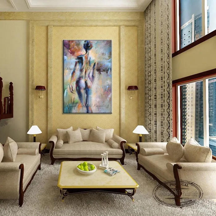 Female Sex Toys ShhhOb Depiction of a nude young woman Oil on canvas print