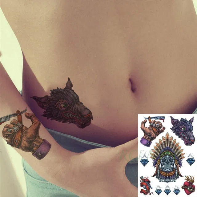 Female Sex Toys ShhhOb Temporary tattoos Women or Men MEDIUM assorted selection No 1
