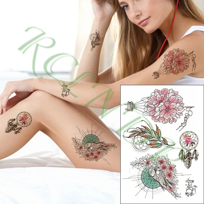 Female Sex Toys ShhhOb Temporary tattoos Women or Men MEDIUM assorted selection No 1