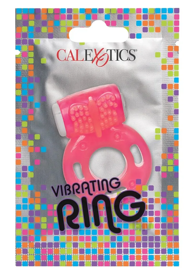 Foil Pack Vibrating Ring Pink Fairvillacom Male Sex Toys