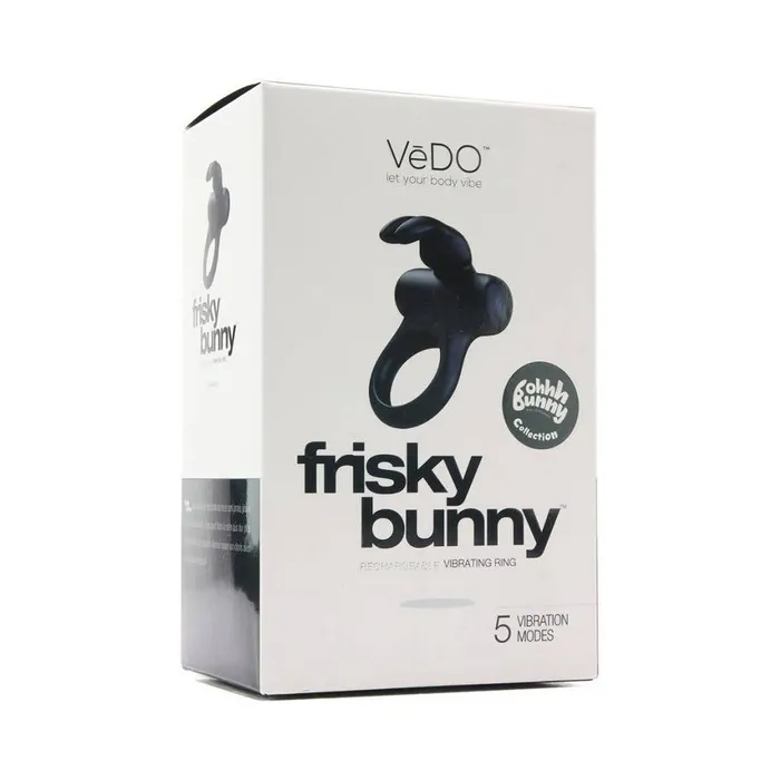 Frisky Bunny Rechargeable Vibrating Ring Fairvillacom Female Sex Toys