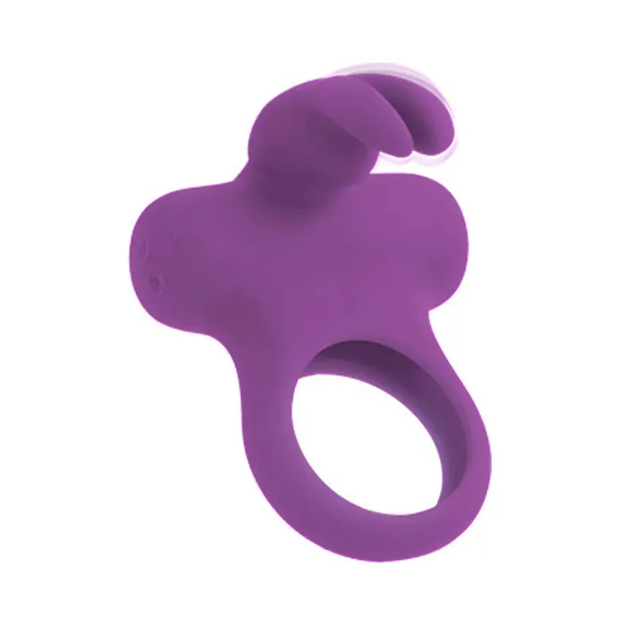 Frisky Bunny Rechargeable Vibrating Ring Fairvillacom Female Sex Toys