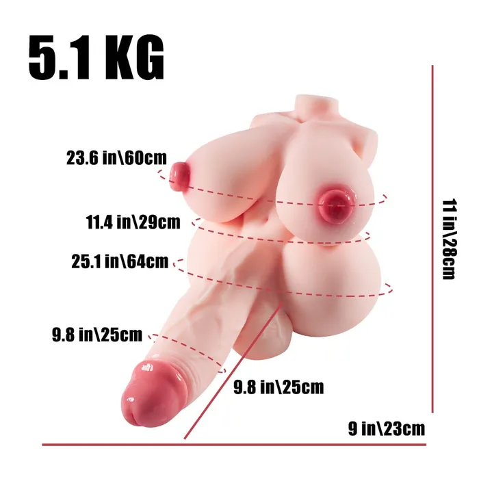 Futa Lucy Trans Fantsy Torso Sex Doll MRL Sex Doll Male Sex Toys Futa Lucy Trans Fantsy Torso Sex Doll MRL Sex Doll Male Sex Toys