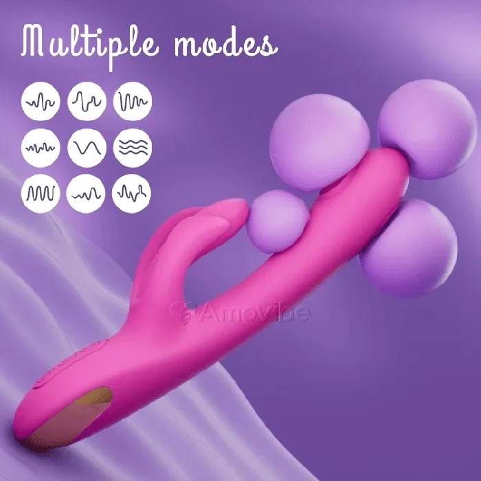 G spot Tapping Vibrator with Clit Massaging Vibration Amovibe Female Sex Toys G spot Tapping Vibrator with Clit Massaging Vibration Amovibe Female Sex Toys