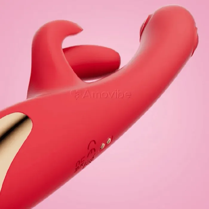 G spot Tapping Vibrator with Clit Massaging Vibration Amovibe Female Sex Toys G spot Tapping Vibrator with Clit Massaging Vibration Amovibe Female Sex Toys