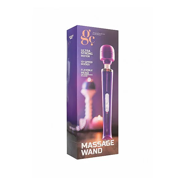 GC Massage Wand Purple Fairvillacom Vibrators