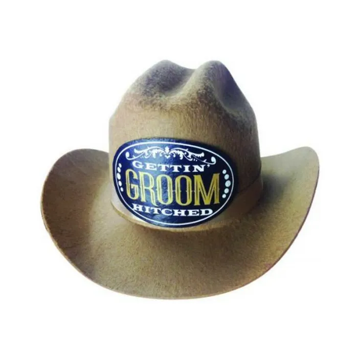Gettin Hitched Mini Groom Cowboy Hat Fairvillacom Female Sex Toys