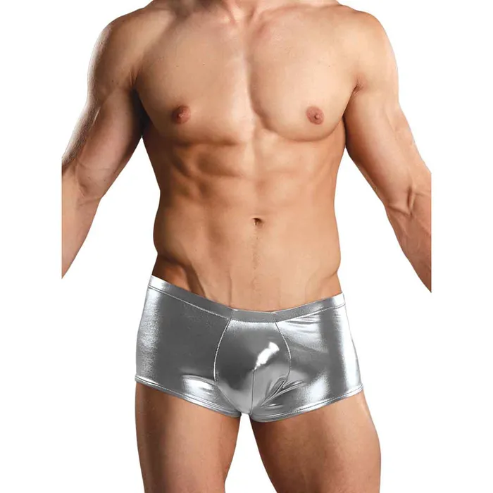 Heavy Metal Mini Short Silver Xl Fairvillacom Female Sex Toys