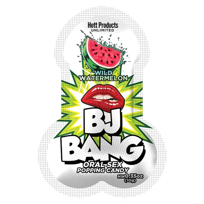 Hott Products Couples Bj Bang Oral Sex Popping Candy Watermelon 10gm