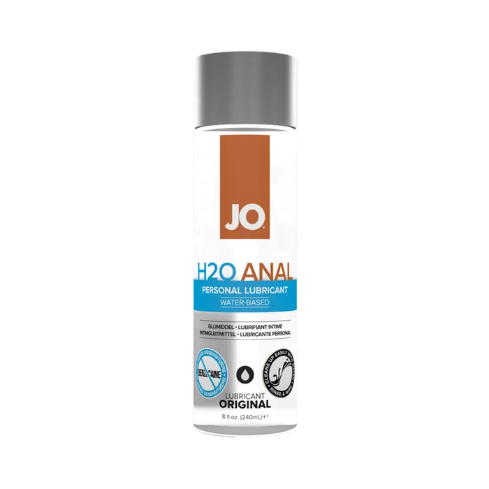 JO H2O Anal Water Based Lubricant 8 ounces Fairvillacom Lubricants