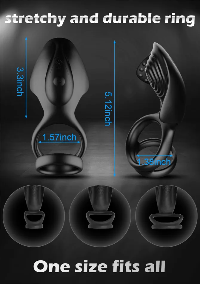 KERERO Couples Josephine Vibrating Cock Ring