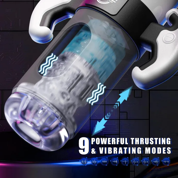 KERERO Vibrators AMOVIBE Sex Toy with 9 Thrusting Vibration Settings KERERO Vibrators AMOVIBE Sex Toy with 9 Thrusting Vibration Settings