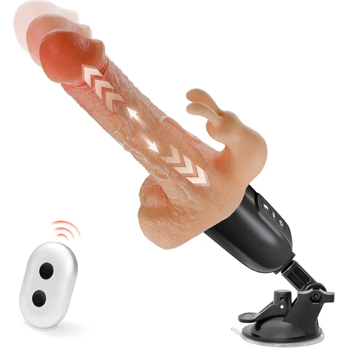KERERO Vibrators Niall Thrusting Dildo with 10Speed Thrust Vibration