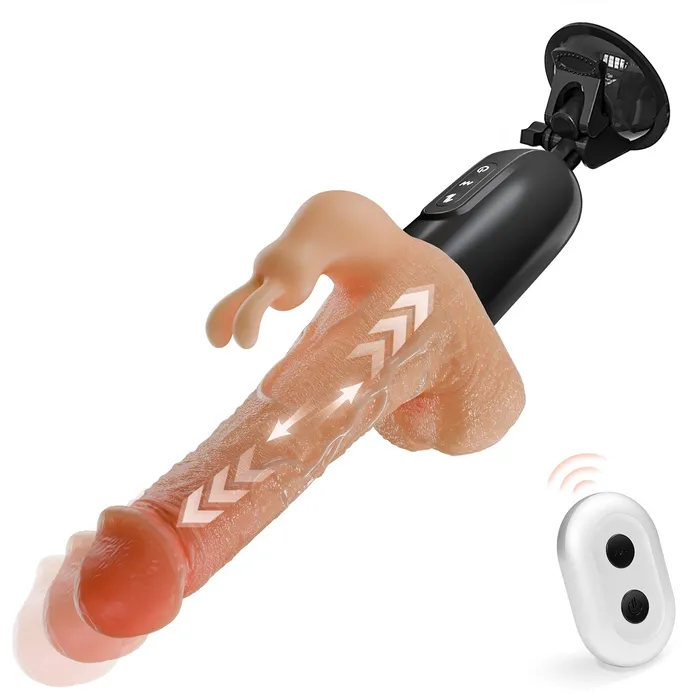 KERERO Vibrators Niall Thrusting Dildo with 10Speed Thrust Vibration