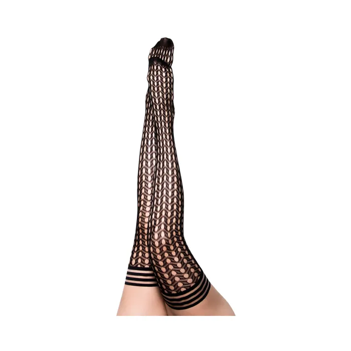 Kixies Mimi Black Fishnet Circles Size A Fairvillacom Anal