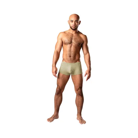 Male Power Male Sex Toys Male Power Cabana Banana Mini Short YellowGrey L