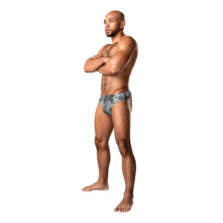 Male Power Male Sex Toys Male Power Dirty Denim Thong Denim Print SM