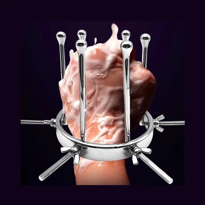 Male Sex Toys Extreme Anal Speculum in stainless steel ShhhAE