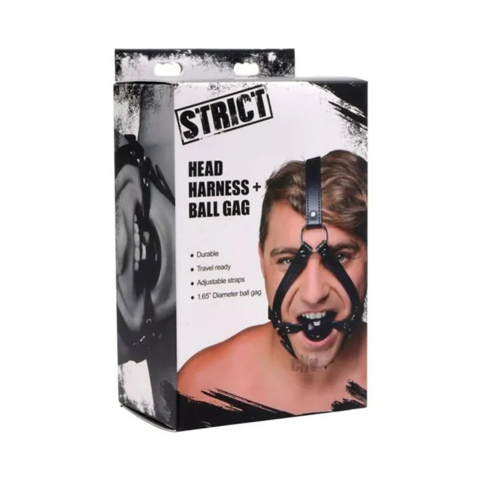 Male Sex Toys Fairvillacom Head Harness With 165 Inches Ball Gag Black Leather Male Sex Toys Fairvillacom Head Harness With 165 Inches Ball Gag Black Leather