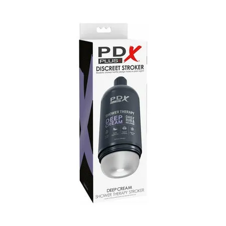 Male Sex Toys Fairvillacom PDX Plus Shower Therapy Deep Cream Frosted