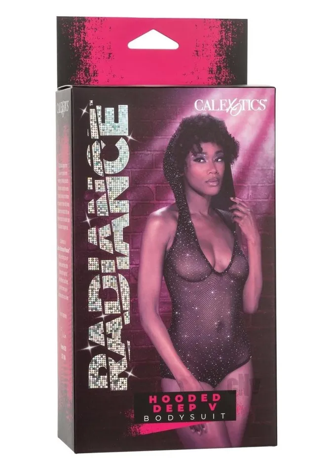 Male Sex Toys Fairvillacom Radiance Hooded Deep V Bodysuit