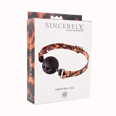 Male Sex Toys Fairvillacom Sincerely Amber Ball Gag