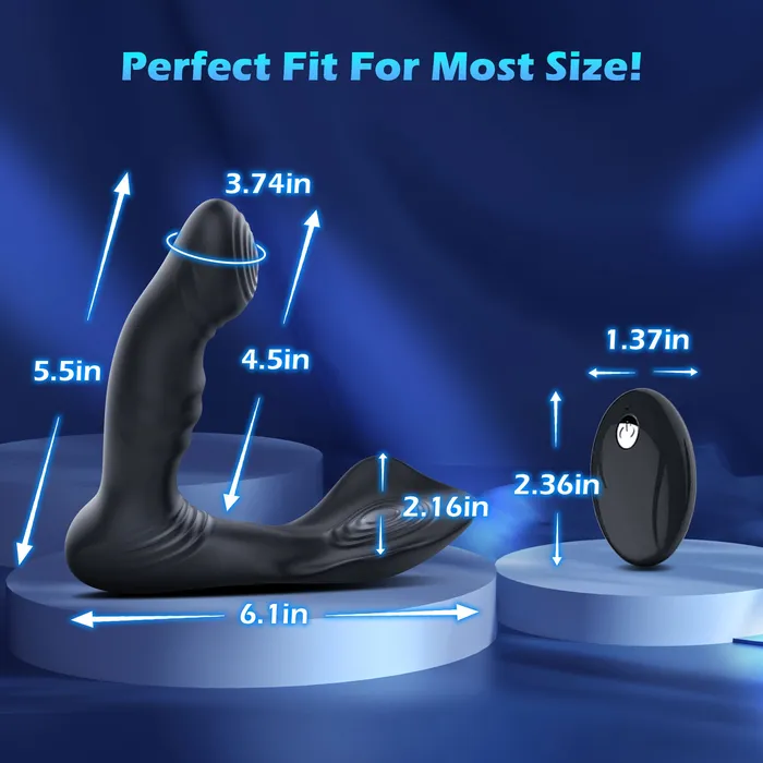 Male Sex Toys KERERO Elizabeth App Control Prostate Massager