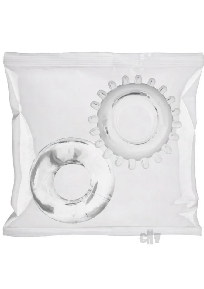 Male Sex Toys Rock Solid C Ring 2pk Refill 50pc Clr Fairvillacom